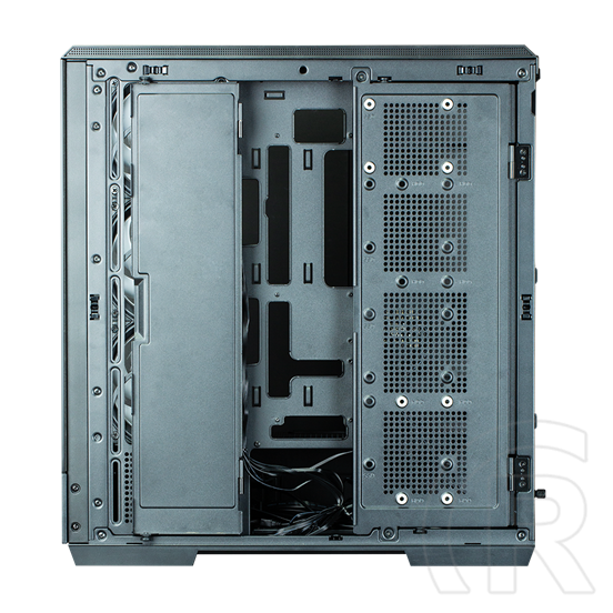 Zalman P50 DS (táp nélküli, ATX, ablakos, Mid Tower, fekete)