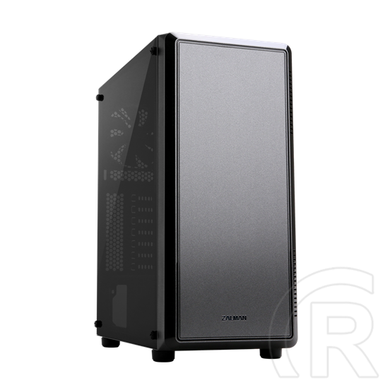 Zalman S4 (ATX, ablakos, fekete)