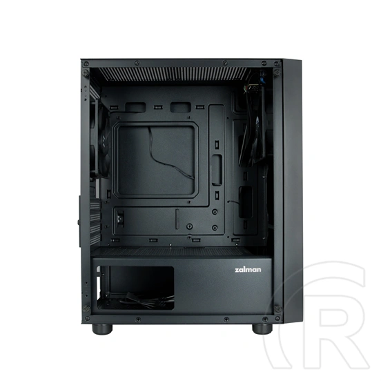 Zalman T3 PLUS (táp nélküli, ATX, ablakos, MT Mini Tower, fekete)