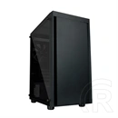 Zalman T3 PLUS (táp nélküli, ATX, ablakos, MT Mini Tower, fekete)