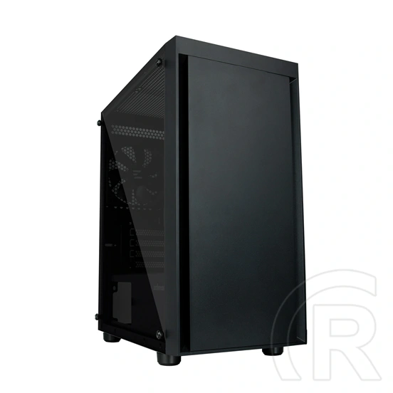 Zalman T3 PLUS (táp nélküli, ATX, ablakos, MT Mini Tower, fekete)