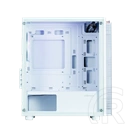 Zalman T4 Plus fehér számítógépház