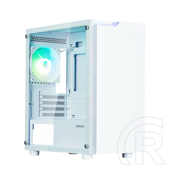 Zalman T4 Plus fehér számítógépház