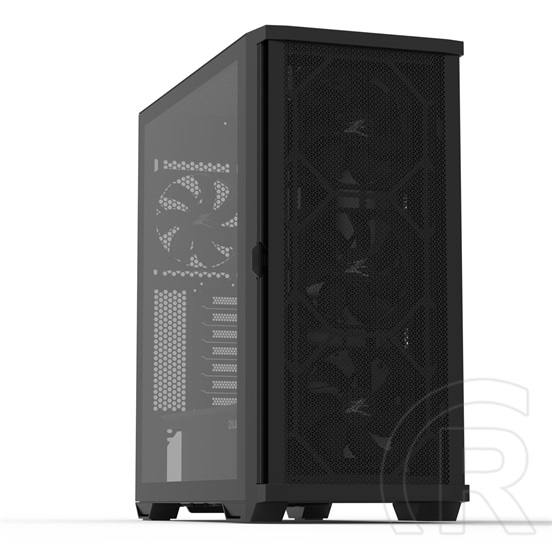 Zalman Z10 Black (ATX, fekete)