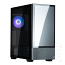 Zalman Z10 DS BLACK (táp nélküli, ATX, ablakos, Mid Tower, fekete)