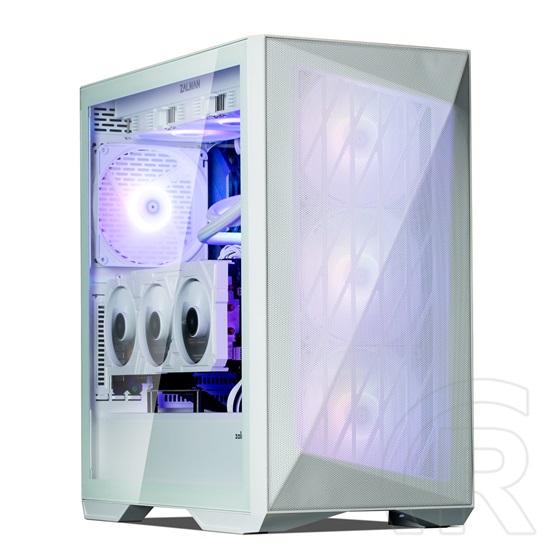 Zalman Z9 Iceberg MS (táp nélküli, E-ATX, ablakos, Full Tower, fehér)