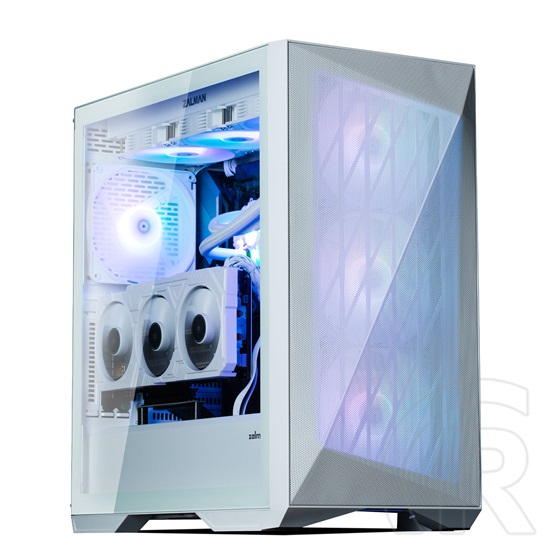 Zalman Z9 Iceberg MS (táp nélküli, E-ATX, ablakos, Full Tower, fehér)