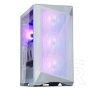 Zalman Z9 Iceberg MS (táp nélküli, E-ATX, ablakos, Full Tower, fehér)