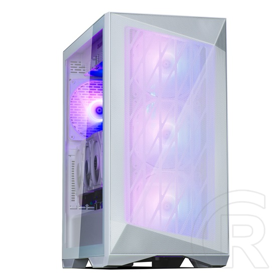 Zalman Z9 Iceberg MS (táp nélküli, E-ATX, ablakos, Full Tower, fehér)