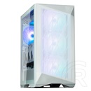 Zalman Z9 Iceberg MS (táp nélküli, E-ATX, ablakos, Full Tower, fehér)
