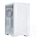 Zalman Z9 Iceberg MS (táp nélküli, E-ATX, ablakos, Full Tower, fehér)