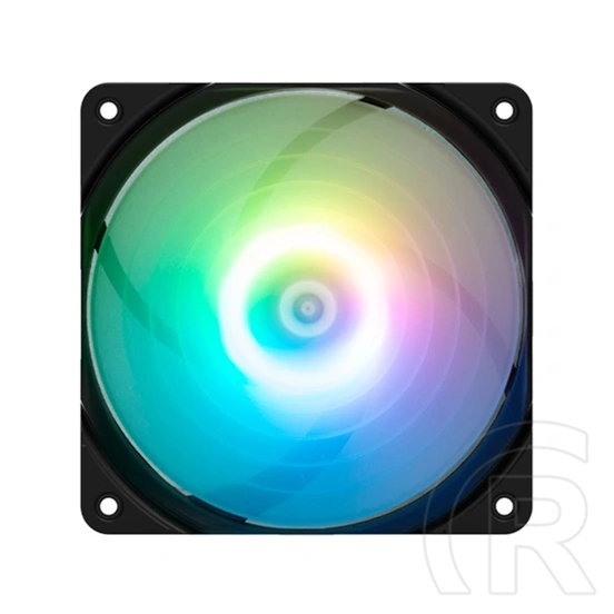 Zalman ZM-AF120R ARGB hűtő ventilátor (120 mm, PWM, 800-1500 RPM, hidrocsapágyas, 4 tűs csatlakozó, fekete)