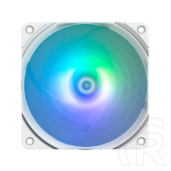Zalman ZM-AF120R hűtő ventilátor (120 mm, ARGB, PWM, 800-1500 RPM, hidrocsapágy, fehér)