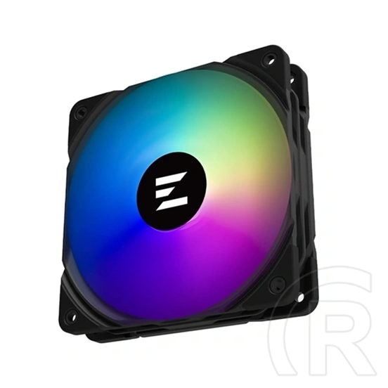 Zalman ZM-AF120 ARGB hűtő ventilátor (120 mm, PWM, hydro csapágy, 600-2000 RPM, 69,12 CFM, 29,7 dBA, fekete)