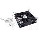 Zalman ZM-F1 Plus Shark Fin Blade hűtő ventilátor (80 mm, 2000 rpm, 23 dB)