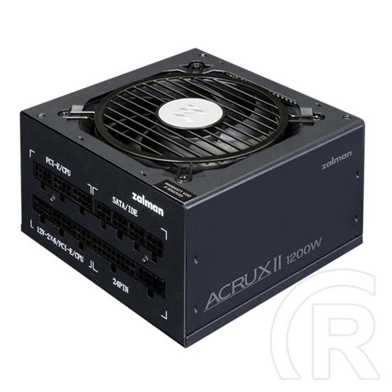 Zalman ZM1200-ARX2 tápegység (1200 W, 80+ Platinum, ATX, fekete)