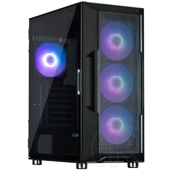 Zalman ház I3 NEO ARGB ATX fekete
