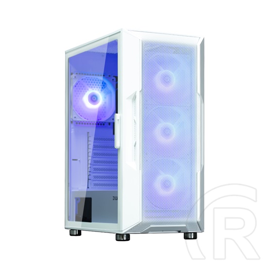 Zalman i3 NEO ARGB White (táp nélküli, ATX, ablakos, Mid Tower, fehér)