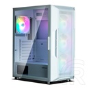 Zalman i3 NEO White (táp nélküli, ATX, ablakos, Mid Tower, fehér)