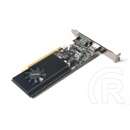 Zotac nVidia GF GT 1030 Low Profile VGA (PCIe 3.0, 2 GB DDR5, 64 bit, HDMI+DVI, aktív hűtő)