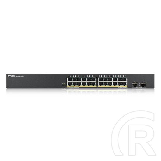 ZyXEL GS1900-24HPv2 24port GbE LAN PoE (170W) V2 menedzselhető switch