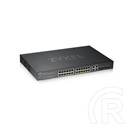 ZyXEL GS1920-24HPv2 28port GbE LAN PoE (375W) L2 menedzselhető switch