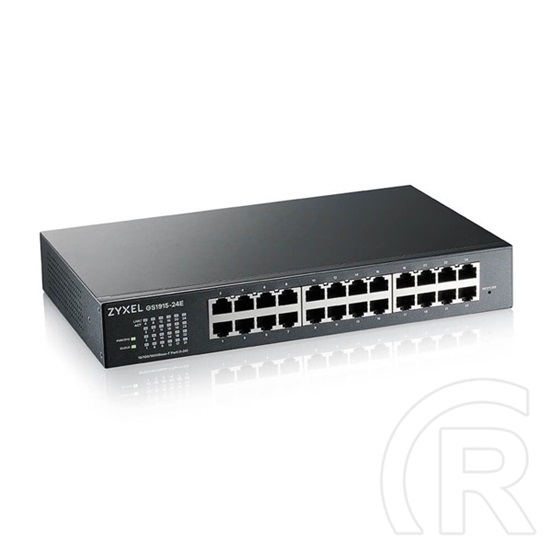 Zyxel GS1915-24E 24-port Gigabit Smart Managed Switch (fémházas, rackbe szerelhető)