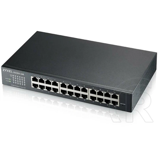 Zyxel GS1915-24E 24-port Gigabit Smart Managed Switch (fémházas, rackbe szerelhető)