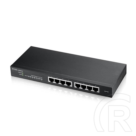 Zyxel GS1915-8 switch (8x1GbE, fémházas, menedzselhető)