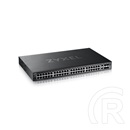 Zyxel L3 Access Switch (48x1G RJ45, 2x10G RJ45, 4x10G SFP+, rack, menedzselhető, moduláris)