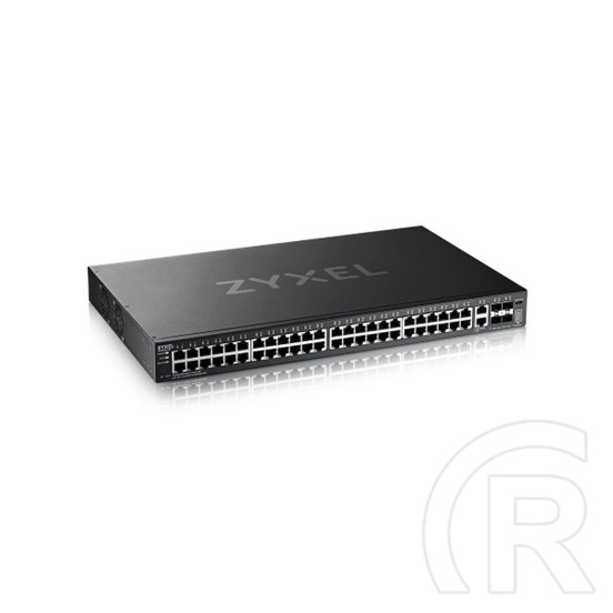 Zyxel L3 Access Switch (48x1G RJ45, 2x10G RJ45, 4x10G SFP+, rack, menedzselhető, moduláris)