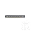 Zyxel L3 Access Switch (48x1G RJ45, 40x PoE+/10x PoE++, 2x10G RJ45 uplink, 4x10G SFP+ uplink, 600W PoE, moduláris, rack-