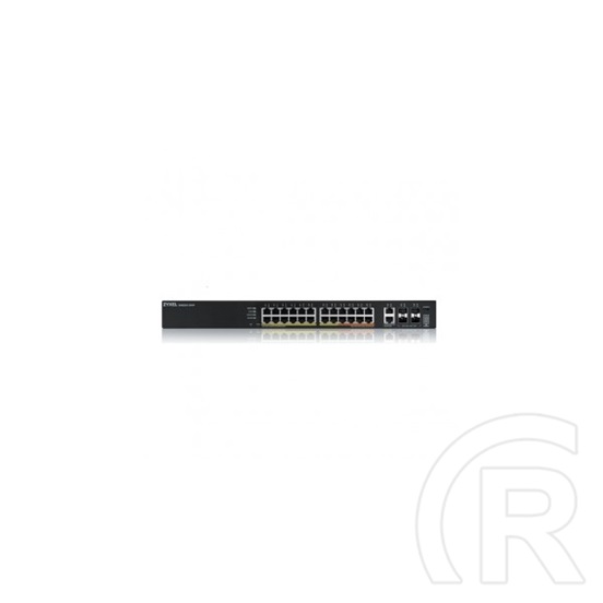 Zyxel L3 Modular Switch (24x1G SFP, 2x10G RJ45, 4x10G SFP+ uplink, rackbe szerelhető, menedzselhető, Layer 3 Advanced)