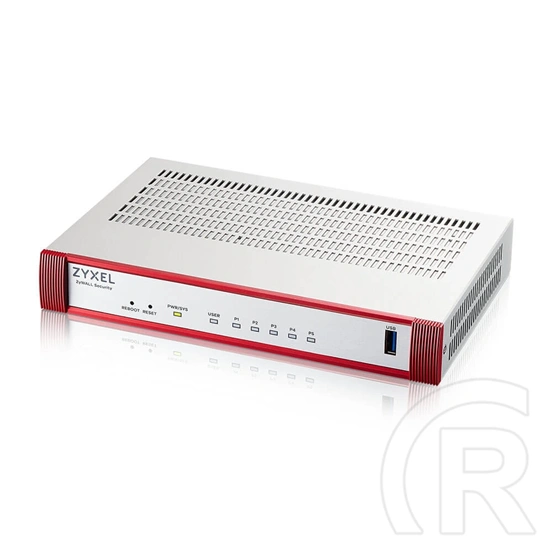 Zyxel USG FLEX 50H USGFLEX50H-EU0102F (1 x WAN 1000 Mbps, 4 x LAN/DMZ 1000 Mbps, 1 x konzol port, 1 x USB 3.0, 1 év Gold