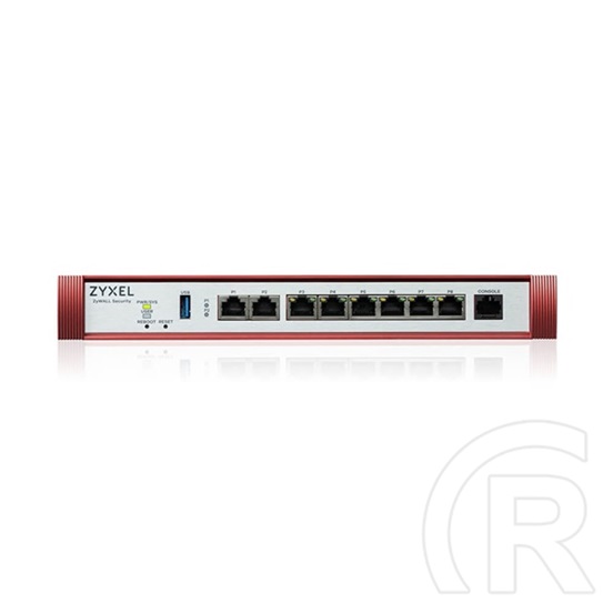 Zyxel USG Flex 200H (2 x 2.5 GbE, 6 x 1 GbE, 1 x USB 3.0, 1 x konzol RJ-45, ventilátor nélküli, rackbe szerelhető)
