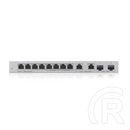 Zyxel XGS1010-12-ZZ0102F switch (8x1Gb, 2x2.5Gb, 2xSFP+, nem menedzselhető)