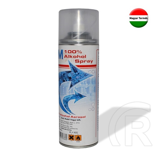 am alkoholos felület tisztító spray (100% alkohol, 500ml)