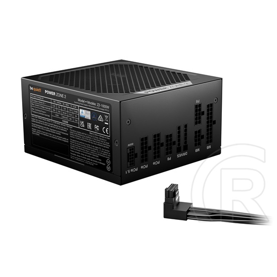 be quiet! Power Zone 2 tápegység (1000 W, 80+ Platinum, ATX)
