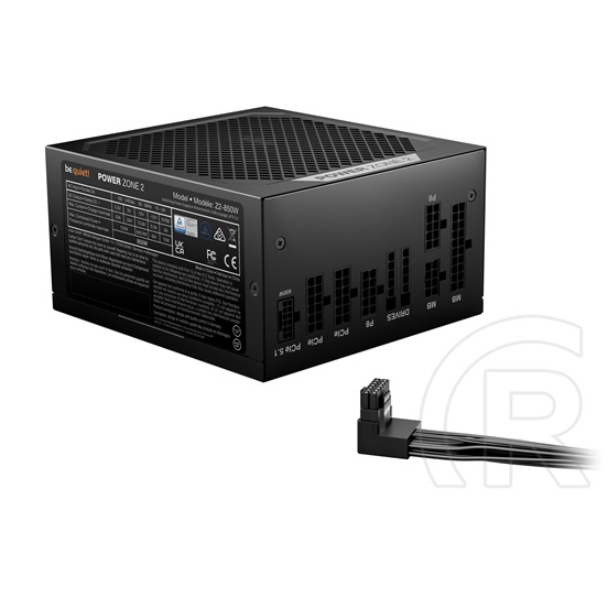 be quiet! Power Zone 2 tápegység (850 W, 80+ Platinum, ATX)