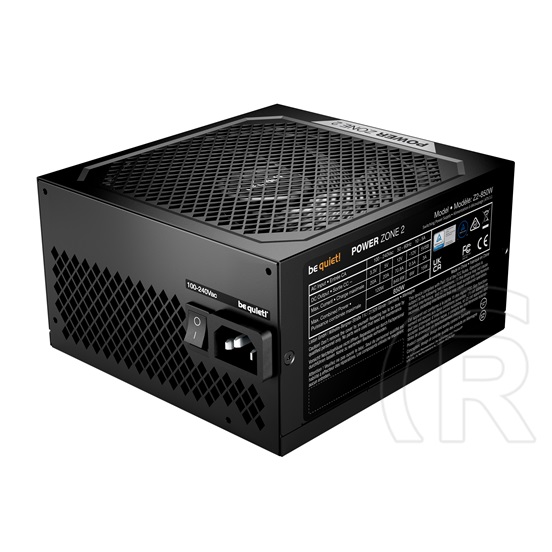 be quiet! Power Zone 2 tápegység (850 W, 80+ Platinum, ATX)