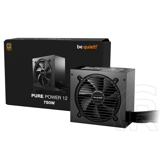be quiet! Pure Power 12 tápegység (750 W, 80+ Gold, ATX 3.1)