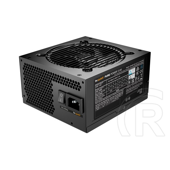 be quiet! Pure Power 13 M tápegység (650 W, 80+ Gold, ATX 3.1)