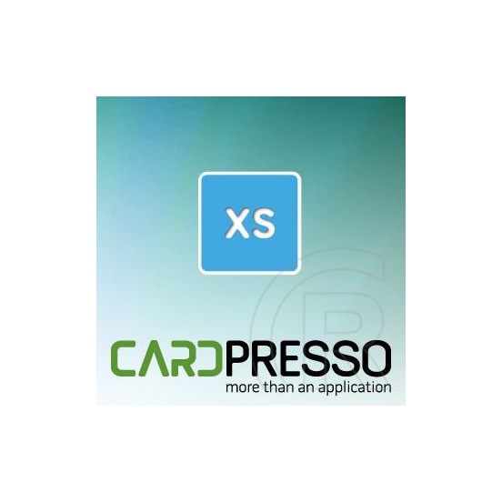 cardPresso kártyatervező szoftver XS verzió
