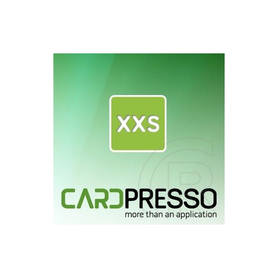 cardPresso kártyatervező szoftver XXS verzió