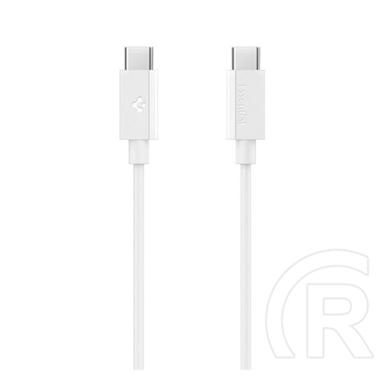 essential eb6010cc adatkábel (type-c - type-c, 60w, pd gyorstöltő, 100cm) fehér