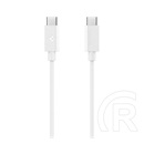 essential eb6020cc adatkábel (type-c - type-c, 60w, pd gyorstöltő, 200cm) fehér