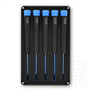 iFixit Marlin csavarhúzó készlet, 5 darabos (Phillips #000, #00, #0, #1, lapos 2,5 mm, tok)