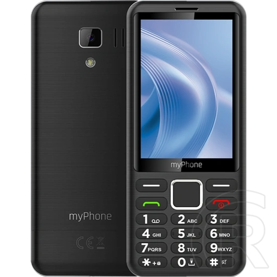 myPhone 3510 LTE mobiltelefon (3,5", 480×320, 1800 mAh, dualsim, microSD max 64 GB, fekete)