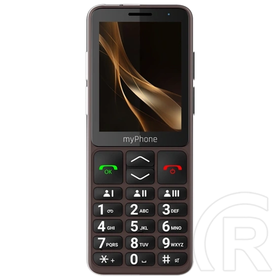 myPhone Bueno LTE Praline Collection mobiltelefon (2,8", IPS, 240×320, 48 MB RAM, 128 MB belső, microSD max 64 GB, 2000