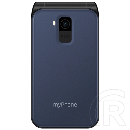 myPhone FLIP LTE mobiltelefon (2,8", TFT, 320×240, 1000 mAh, microSD, USB-C, Dual SIM, fekete)